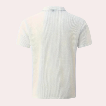 Mesh-poloshirt til mænd