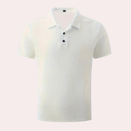 Mesh-poloshirt til mænd
