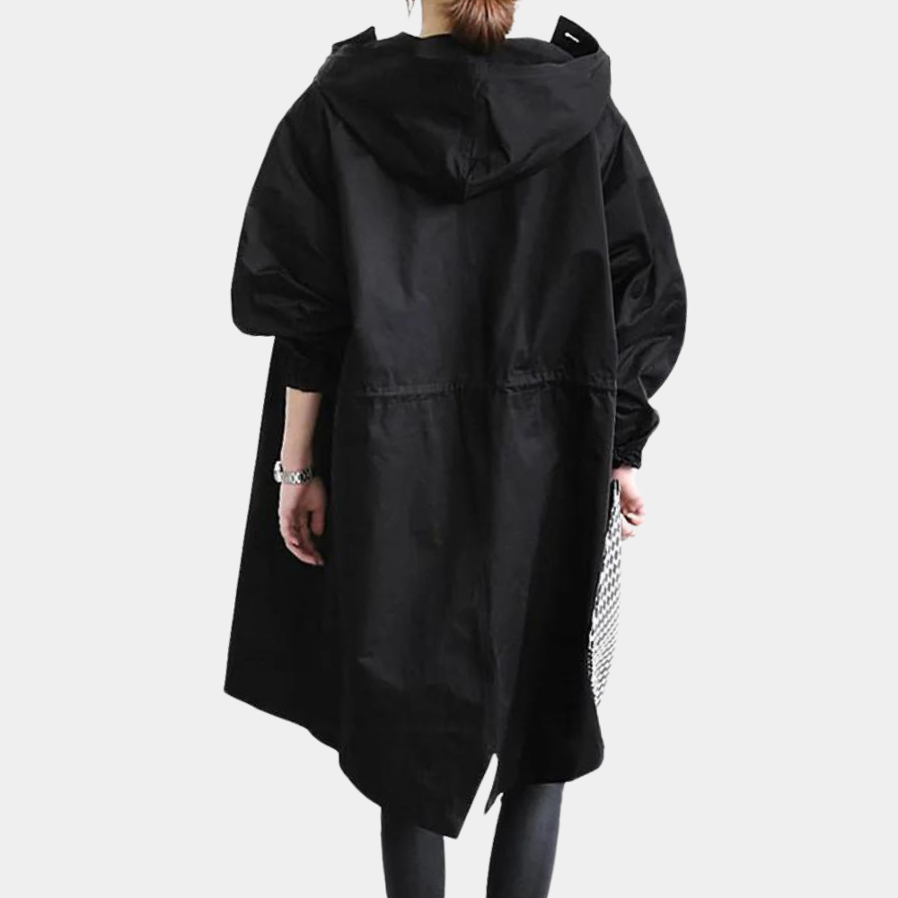 Let vindtæt trenchcoat
