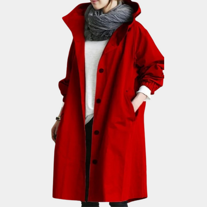 Let vindtæt trenchcoat