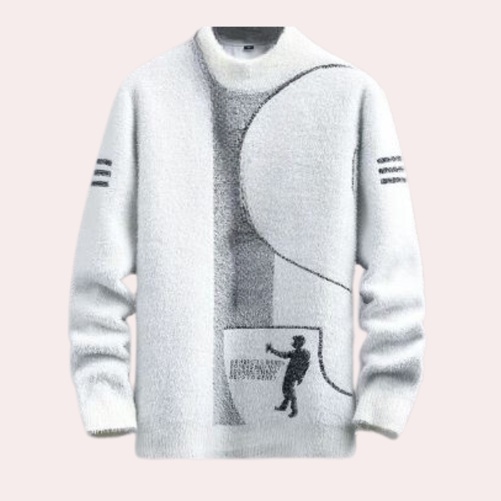Moderne og moderigtig sweatshirt til mænd