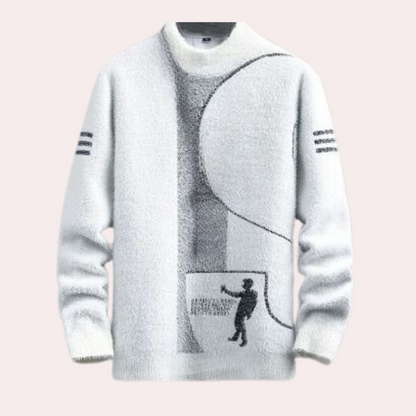 Moderne og moderigtig sweatshirt til mænd