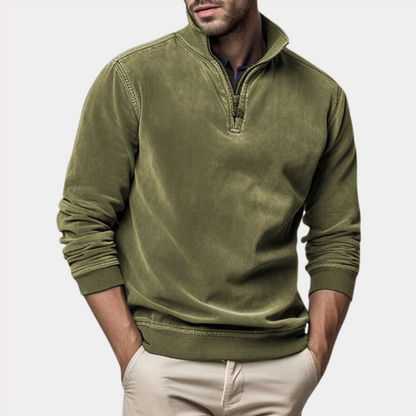 Klassisk komfort-sweater til mænd