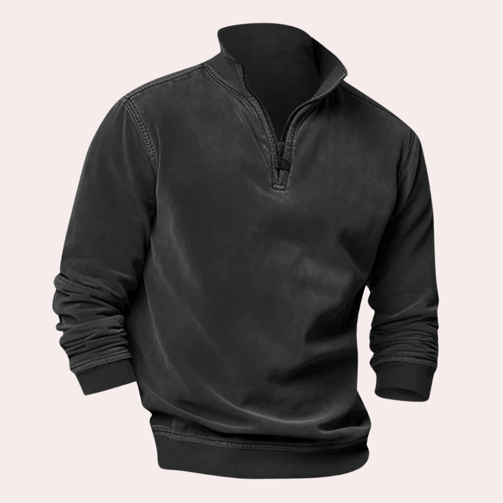 Klassisk komfort-sweater til mænd