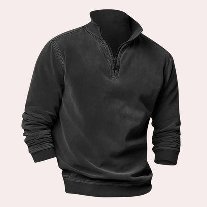 Klassisk komfort-sweater til mænd