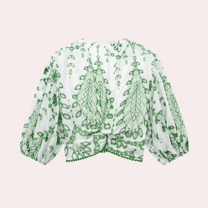 Trendy todelt ensemble til kvinder