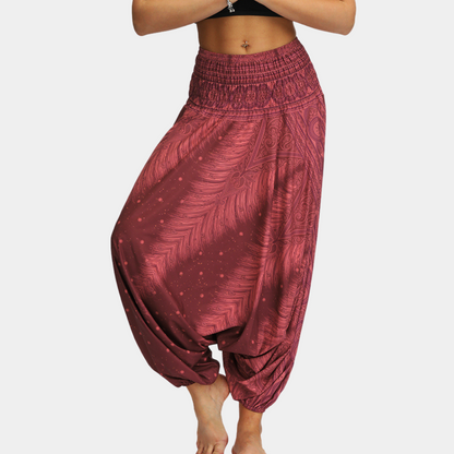 Afslappede Los Fit yogabukser til kvinder