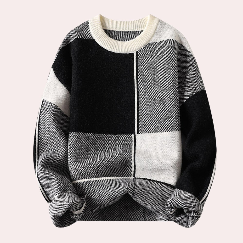 Trendy Warme Mannen Sweater