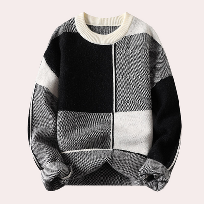 Trendy Warme Mannen Sweater