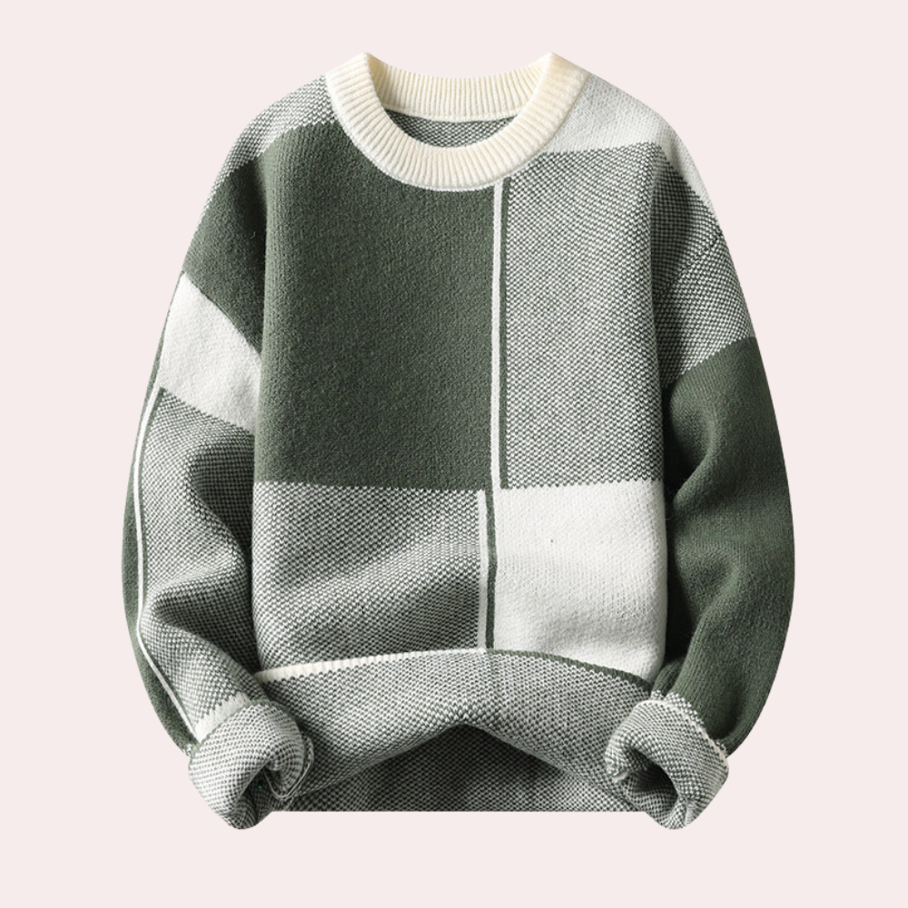 Trendy Warme Mannen Sweater