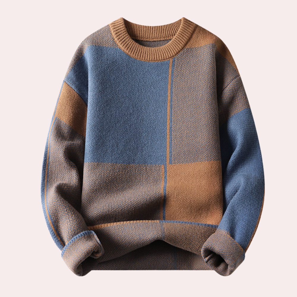 Trendy Warme Mannen Sweater