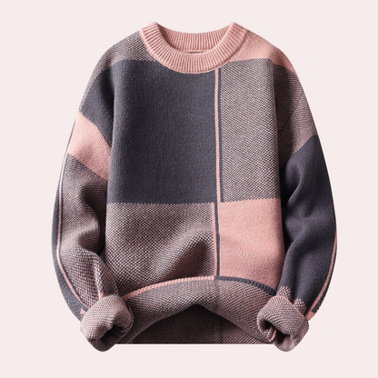Trendy Warme Mannen Sweater