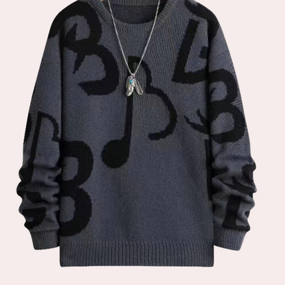 Behagelig varm sweater til mænd