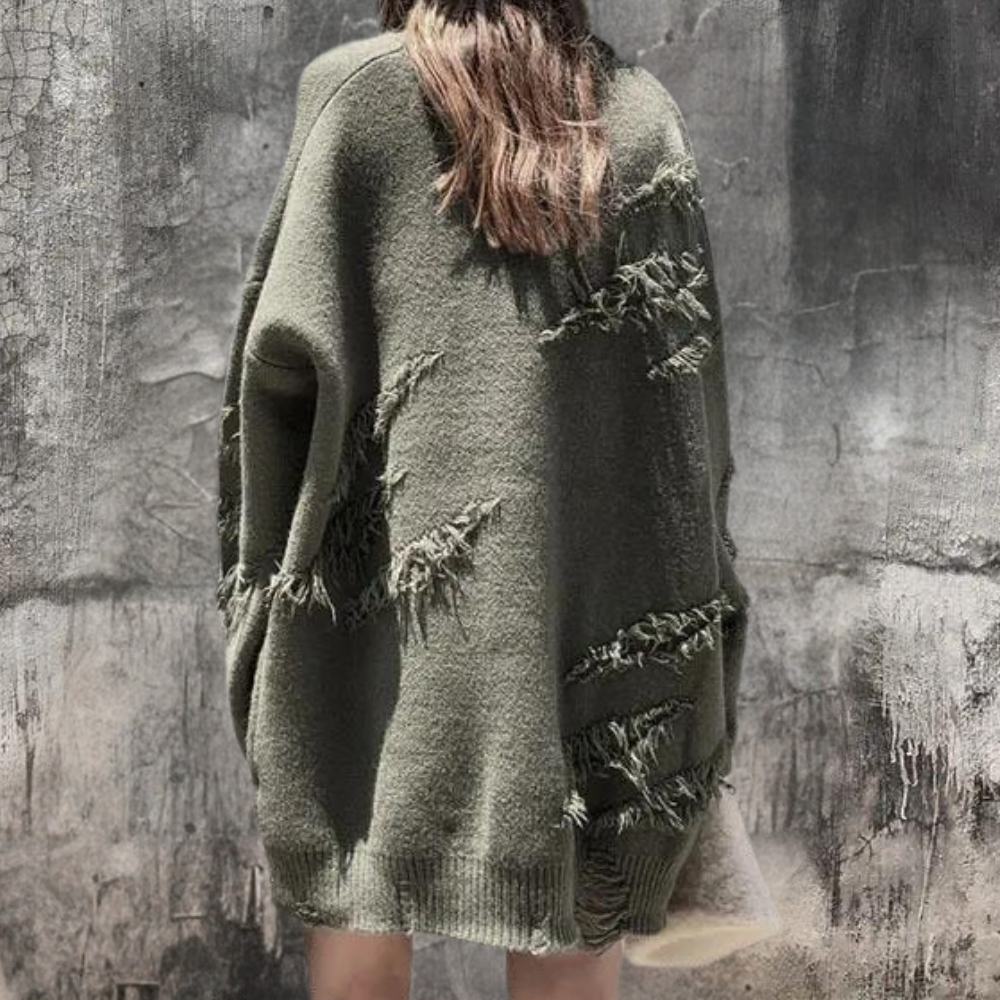 Goth sweater-kjole