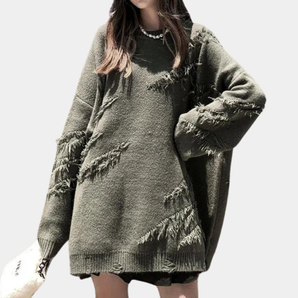 Goth sweater-kjole