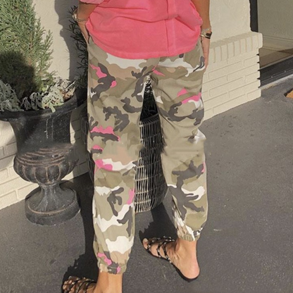 Trendy camouflagebukser til kvinder