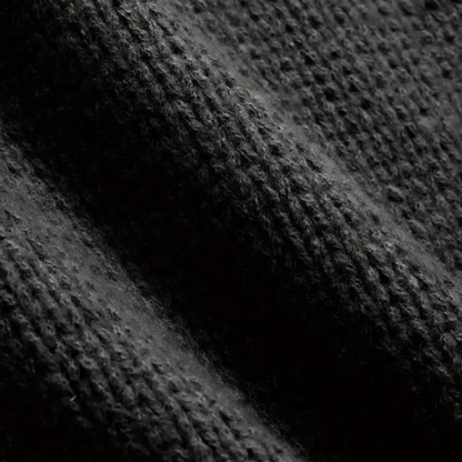 Alsidig langærmet strikket sweater til mænd