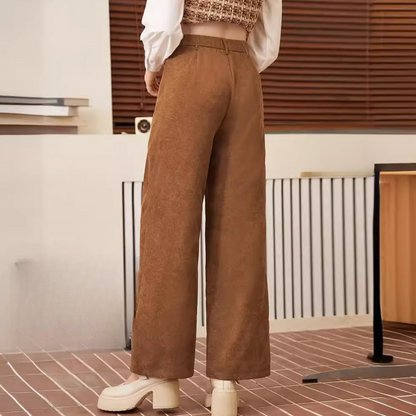 Trendy højtaljede bukser til kvinder
