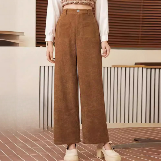 Trendy højtaljede bukser til kvinder