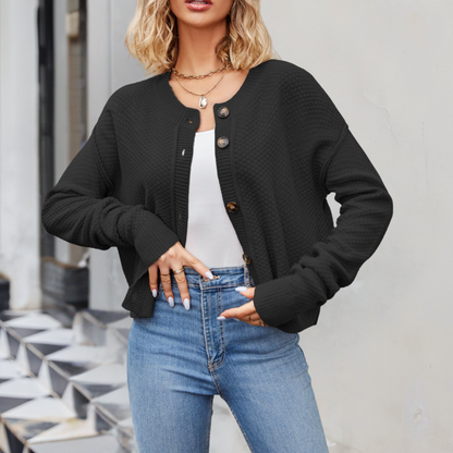 Luksusstrikket cardigan til damer