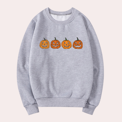 Moderne halloween-sweater til damer