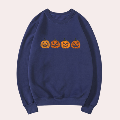 Moderne halloween-sweater til damer