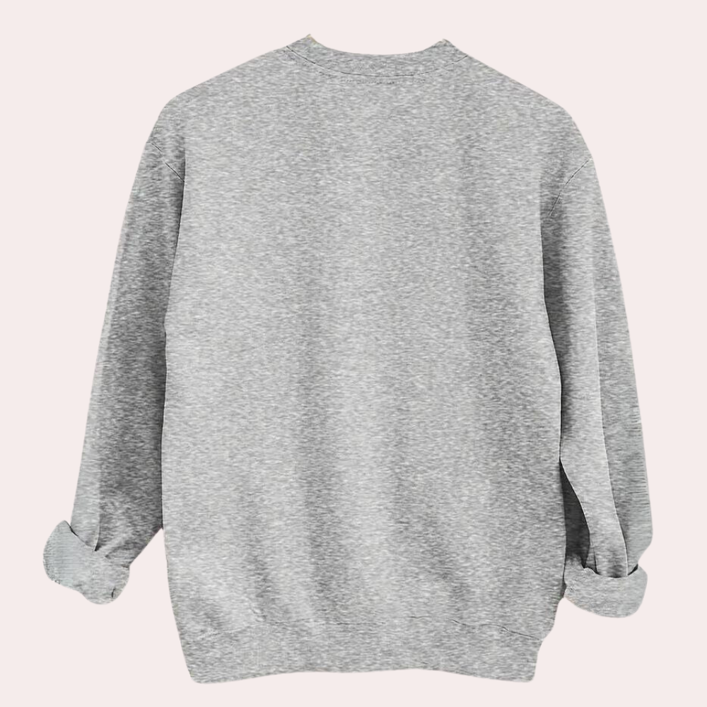 Uhyggelig Halloween-sweatshirt til kvinder