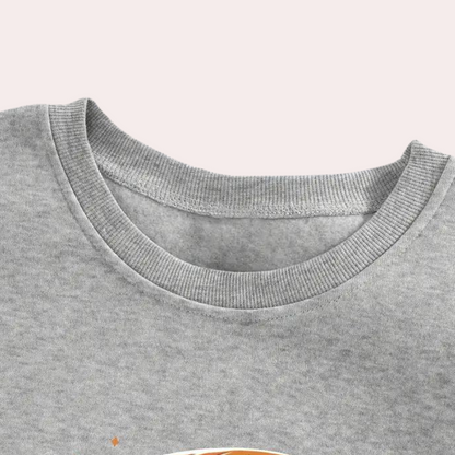Uhyggelig Halloween-sweatshirt til kvinder