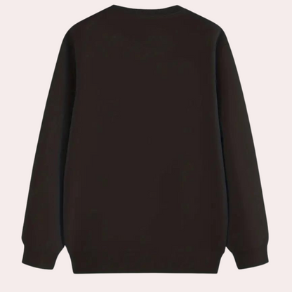 Stilfuld, afslappet herresweater til halloween