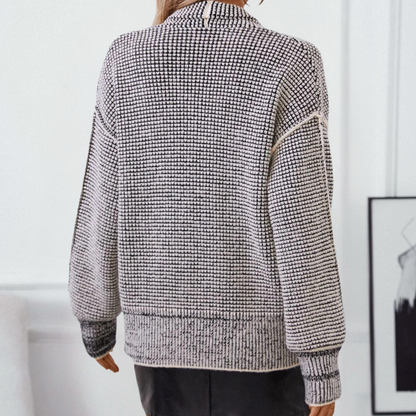 Varm og elegant strikket cardigan til kvinder