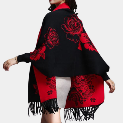 Strålende dame-cardigan med kvast