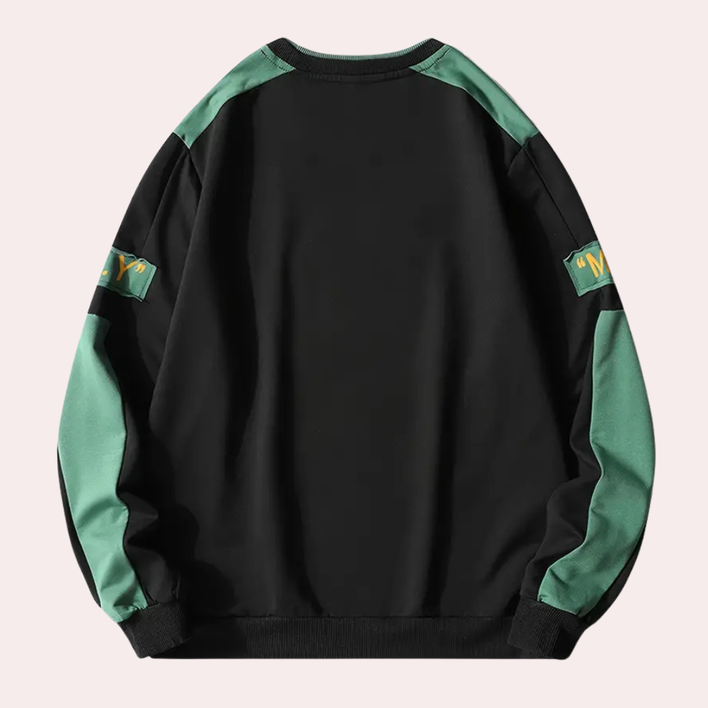 Stilfuld sweatshirt til mænd