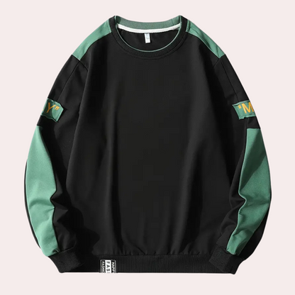 Stilfuld sweatshirt til mænd