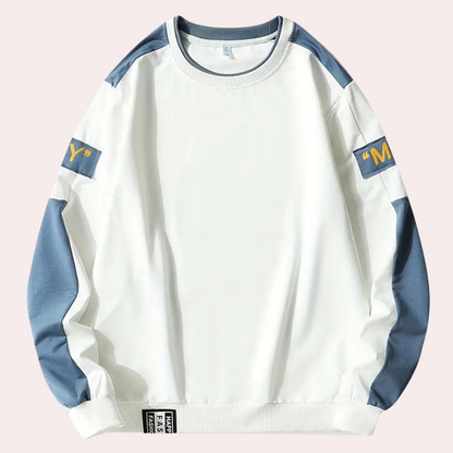 Stilfuld sweatshirt til mænd