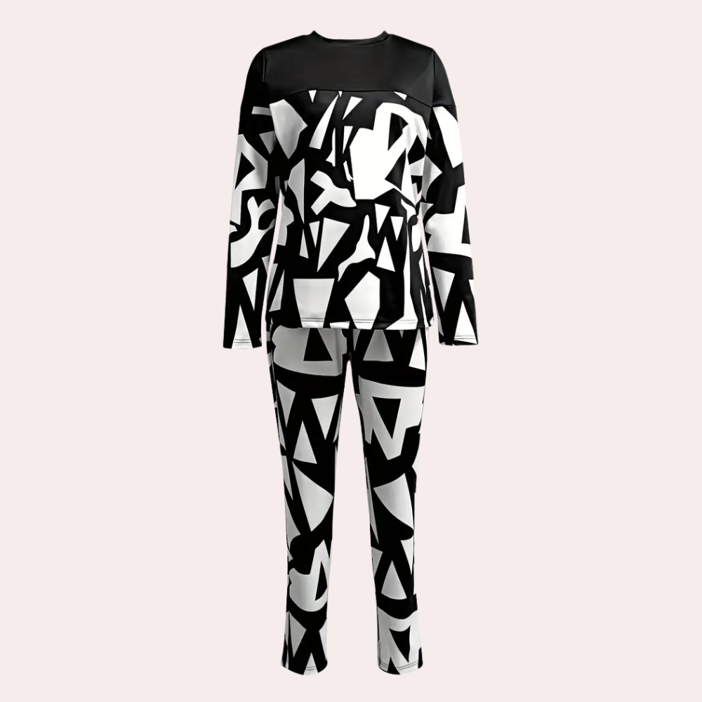 Trendy 2-delt sæt til damer