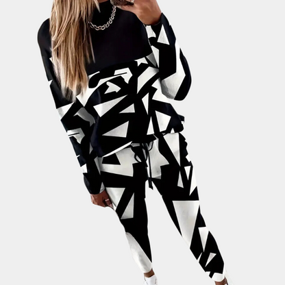 Trendy 2-delt sæt til damer