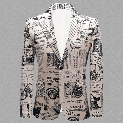 Moderigtig blazer til mænd