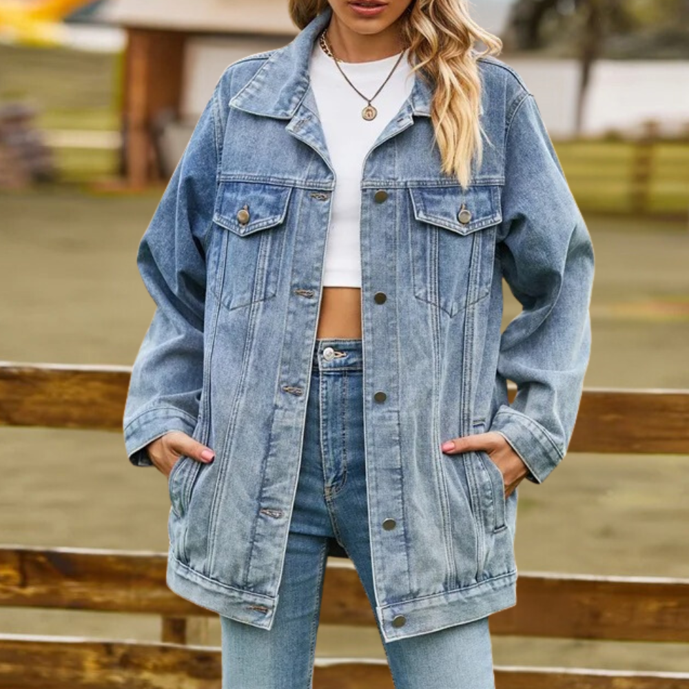 Vintage denimjakke