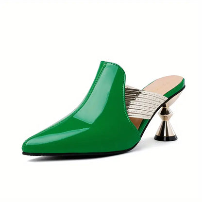 Ensfarvede, trendy sandaler til kvinder