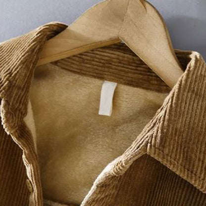 Corduroy vinterskjorte til herrer