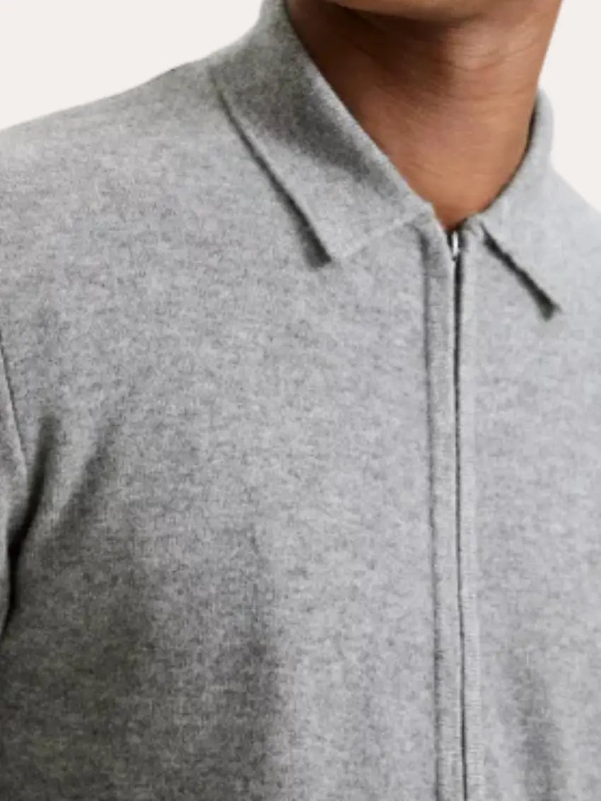 Grå sweater til mænd