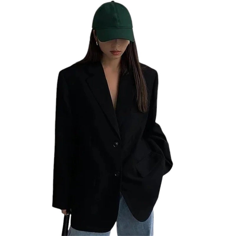 Stilfuld Blazer Med Retro-Look Til Kvinder