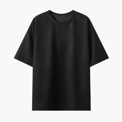Unikke Suede T-shirt i ruskind til mænd