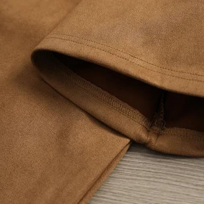 Unikke Suede T-shirt i ruskind til mænd