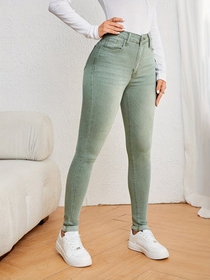 Stilfulde højtaljede jeans til kvinder
