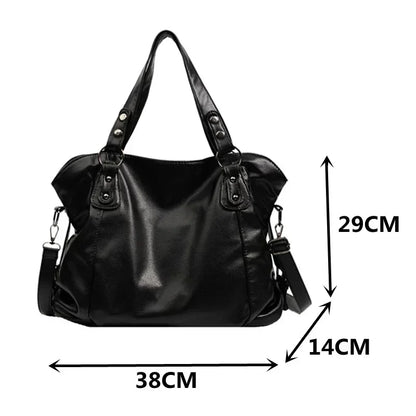 Elegant hobo-skuldertaske til kvinder