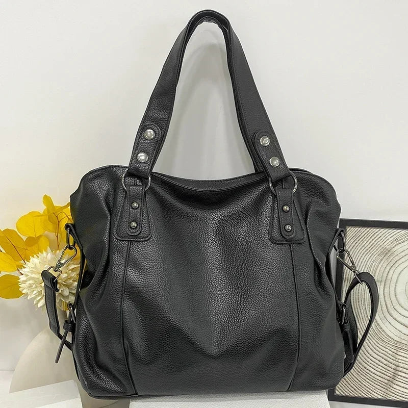 Elegant hobo-skuldertaske til kvinder