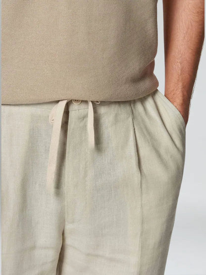 Seaside Linen Beige Herrebukser