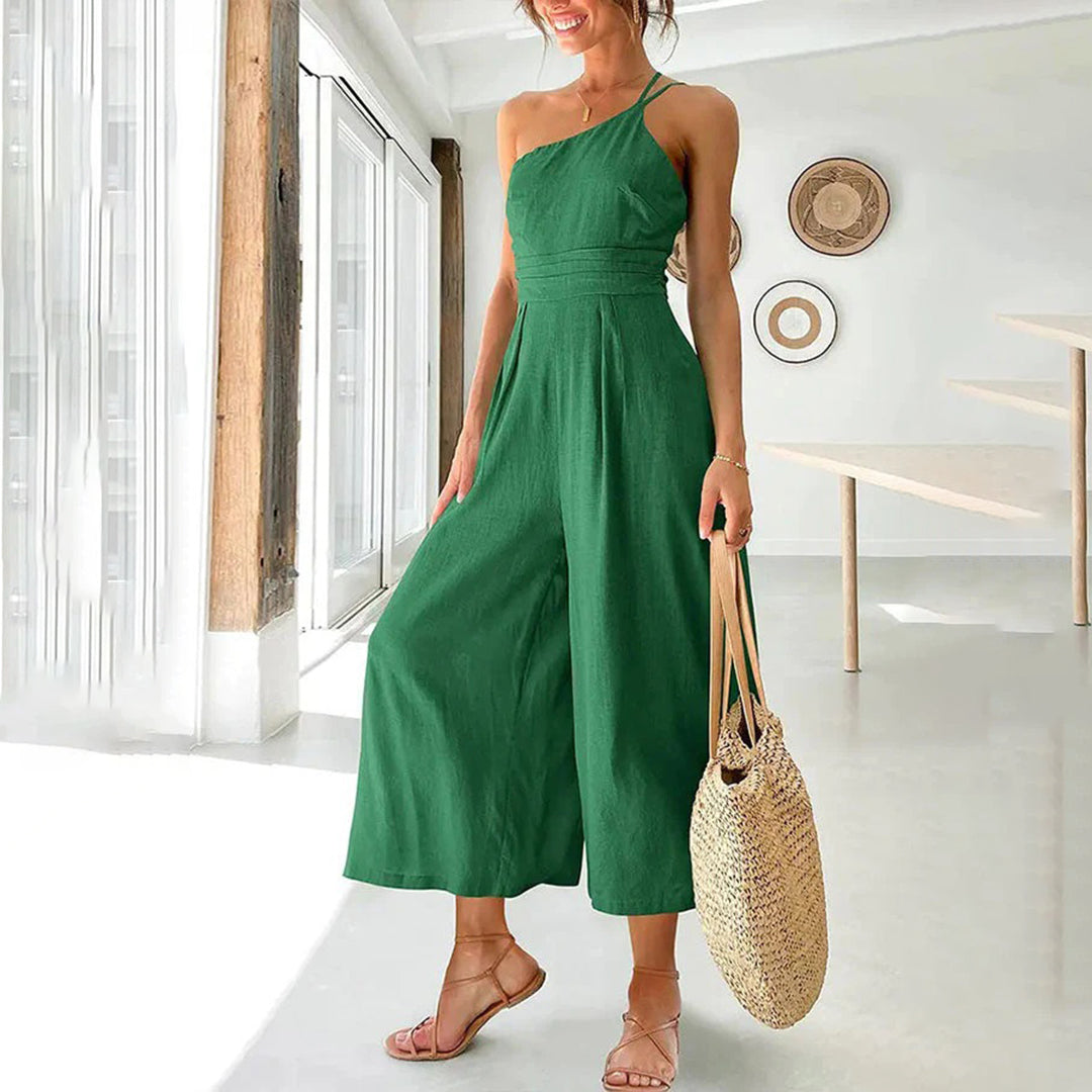 Stilfuld jumpsuit i ét stykke