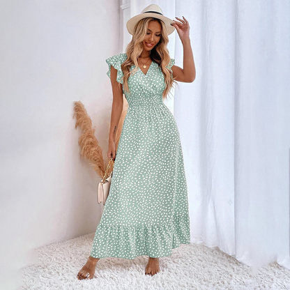 Afslappet maxi jurk